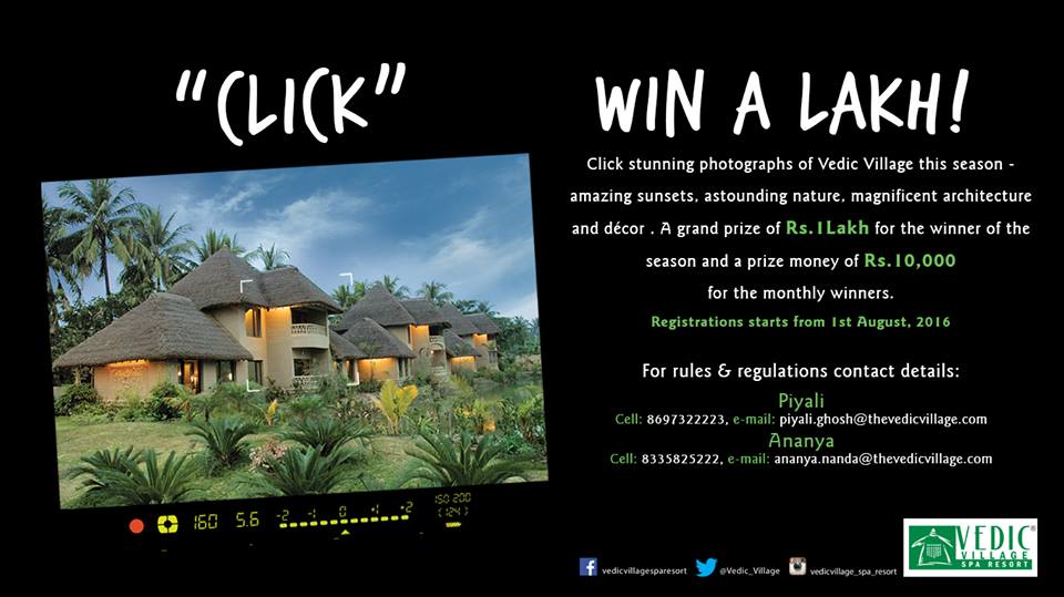 Calling all budding photographers! Participate in #Click &amp; get a chance to win a prize of INR 1 Lakh
Happy snapping!