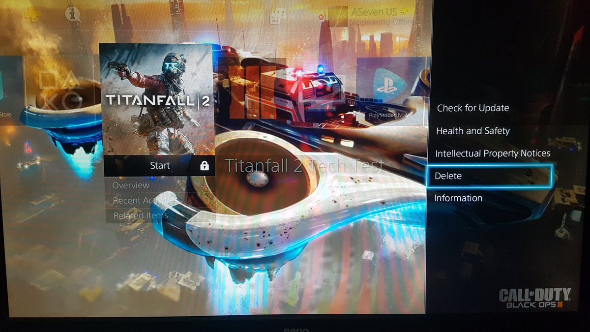 A7Legit's tweet image. Doing the right thing with #Titanfall2  #Titanfall2TechTest #PS4 #GoodRiddance