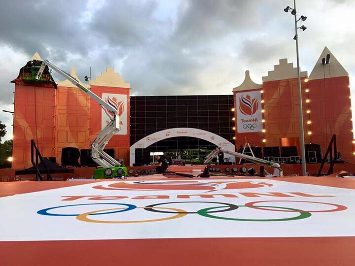 LivetimeProd's tweet image. In opdracht van Kumpany verzorgt Livetime weer de technische productie van de Thuiskomst van de Olympische Sporters!