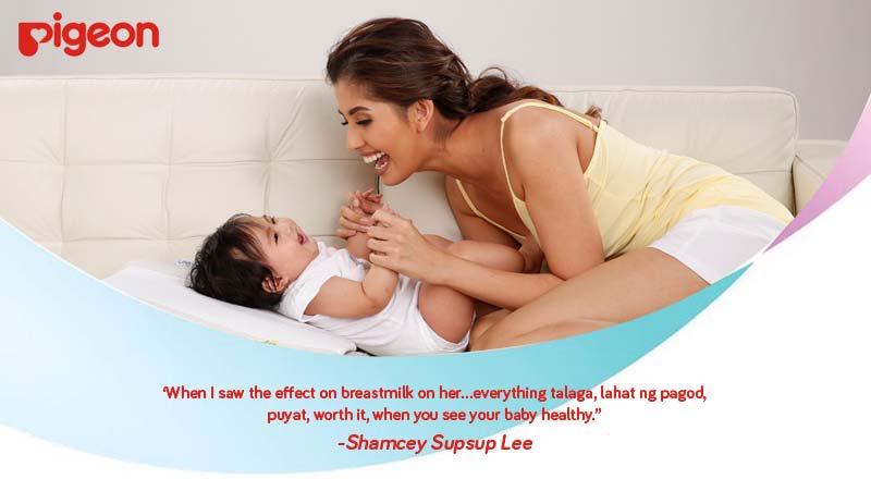 PigeonBabyPH's tweet photo. Whether it’s easy or challenging, #breastfeeding still gives your baby the best love and nourishmen. #BESTfeeding https://t.co/PKkA9TzBWs