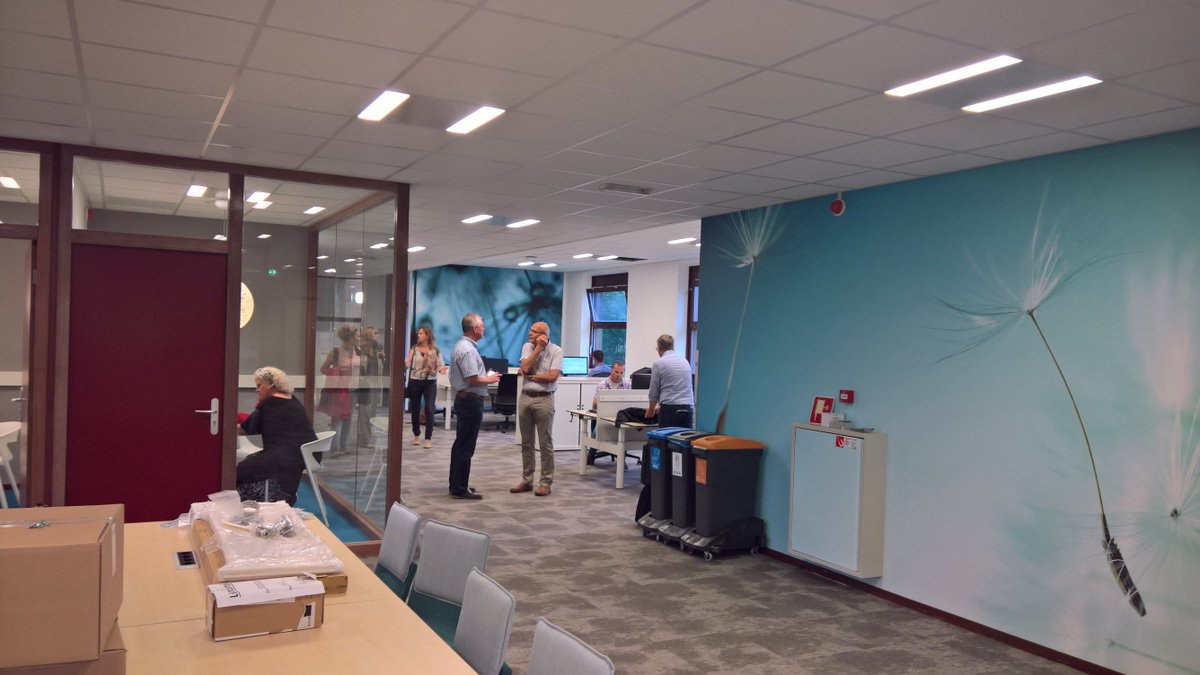 Onder de indruk van verbouwing van ons gebouw S3: open, frisse omgeving om heerlijk te werken #fhke <a href="/Paboeindhoven/">FontysPABO Eindhoven</a>