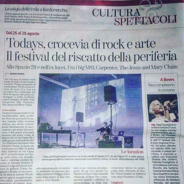 TODAYS festival tweet media