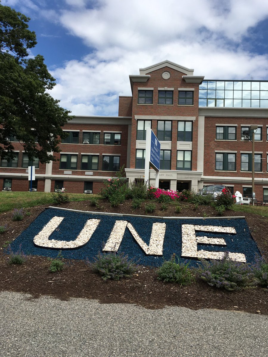 It's getting closer and closer! Who's excited for move-in next week? #UNE #college