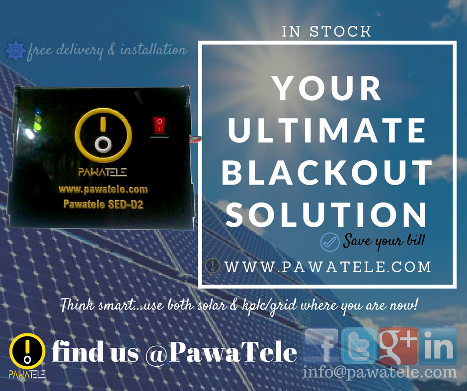PawaTele's tweet photo. Free now from blackout crisis and huge power bills. #sustainability #cleanenergy #solar #RenewableEnergy #pawatele https://t.co/9WeiAfVkTC