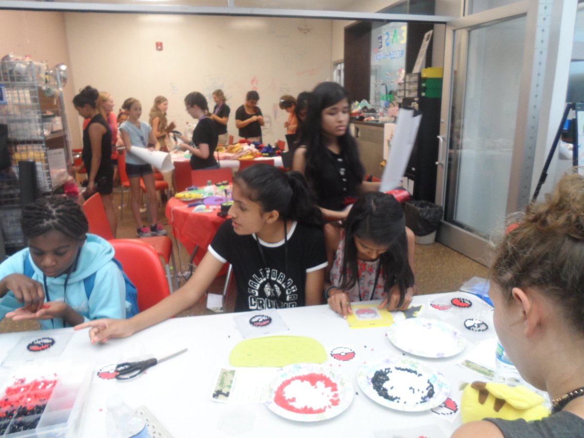 SHIMpgh's tweet image. SHIM students had a blast at @carnegielibrary's #CONtact2016 event!