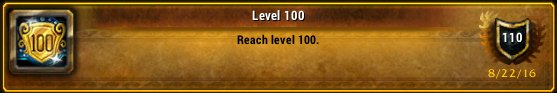 GrahransWoWGold's tweet photo. and another one... :P

I just earned the [Level 100] Achievement!

#Warcraft #LegionInvasion https://t.co/ieNo79VlQV