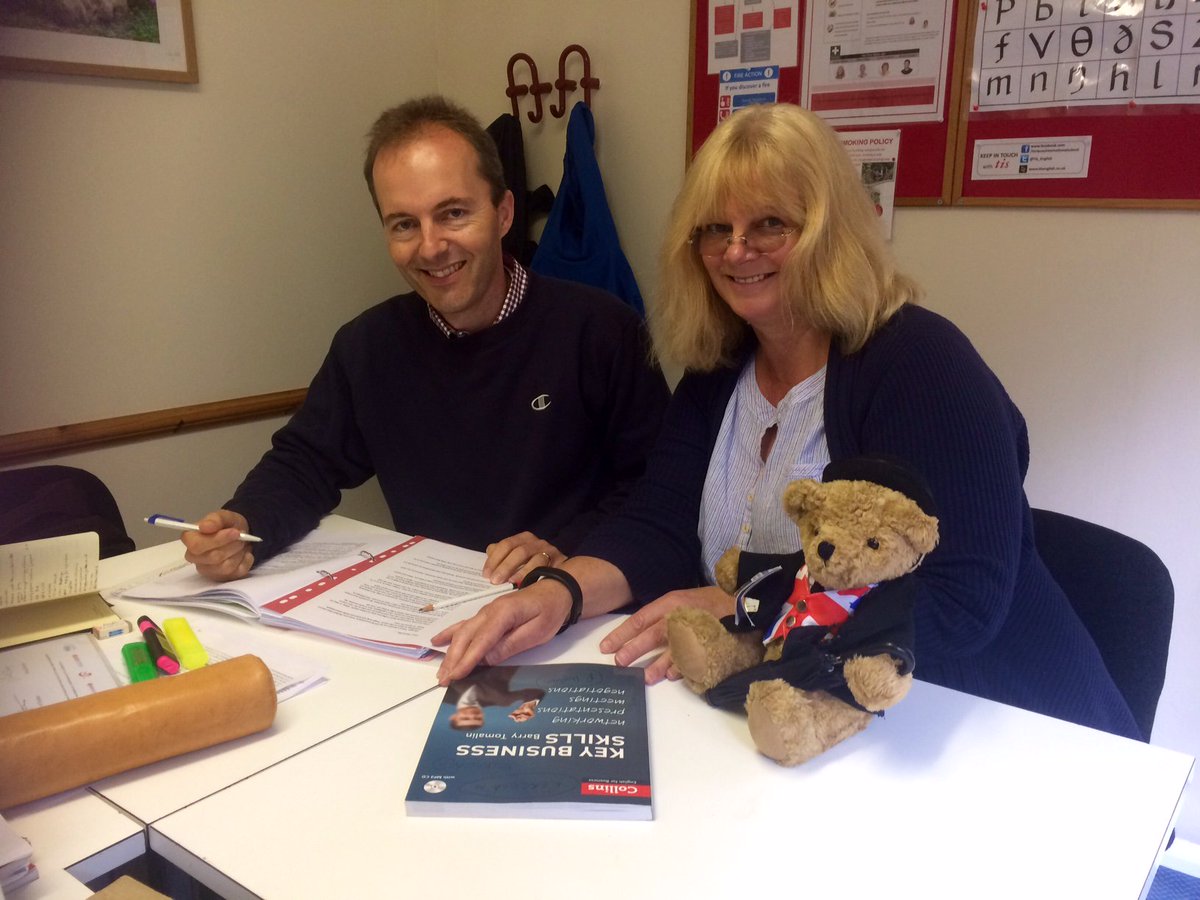 #FarringdonBear enjoyed his Business English lesson this morning.
#Farringdonvisits from @BusinessEUK