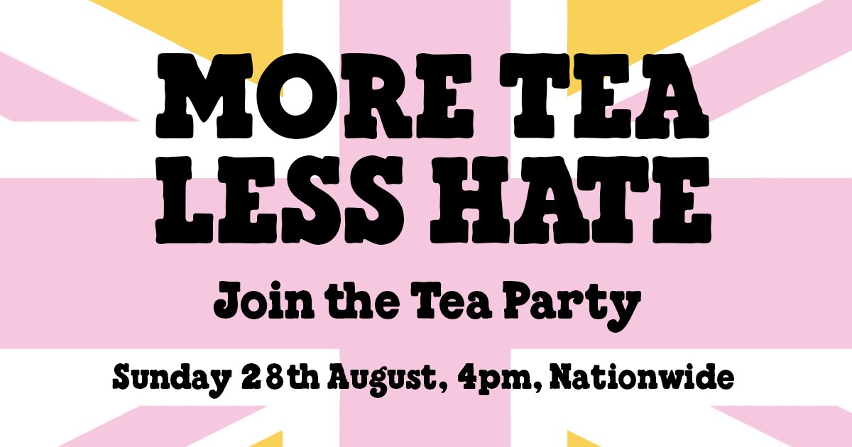 benandjerrysUK's tweet photo. Take a stand against hate & division & throw a #MoreTeaLessHate party! Find out more here: https://t.co/aqiAfjHeU6 https://t.co/bjcbUwcWLE