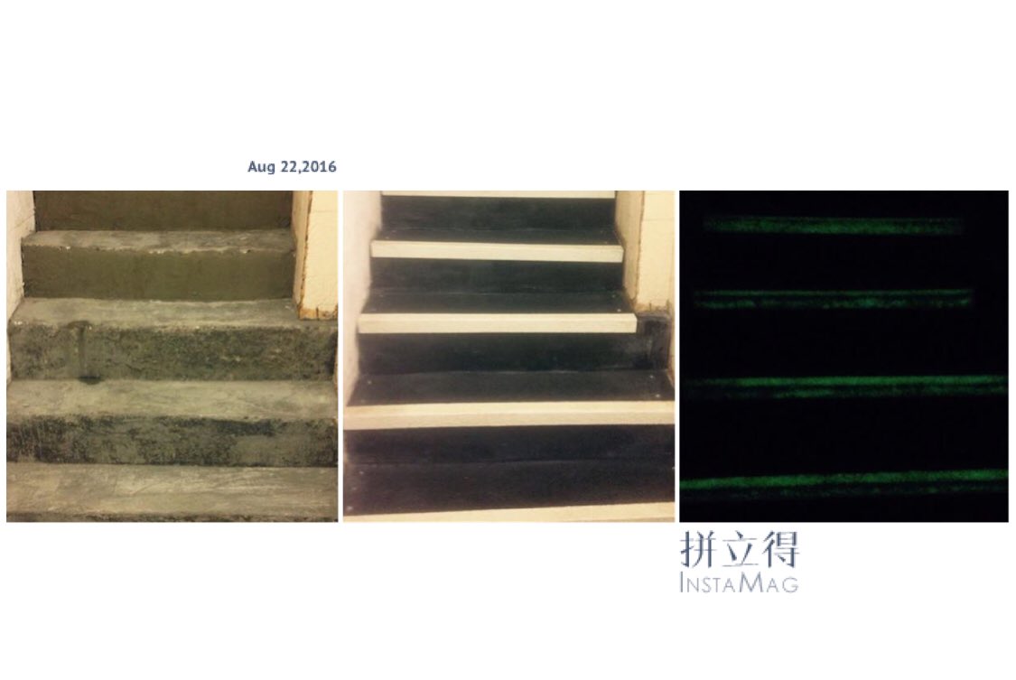 am_maint's tweet photo. 'Building on our Glowing reputation' @elichemresins GRP Glow tread plates installed to fire exit stairs 📸 https://t.co/i0zUsoAjql