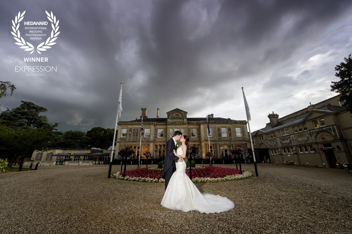 expressionwed's tweet image. Just found out that we have won 3 more WEDAWARDS Here is 1 of 3, Jaime &amp;amp; James taken at the stunning @downhall01
