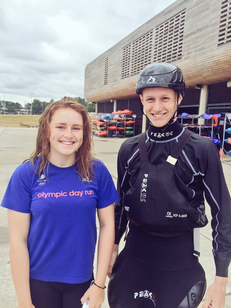 Phoebe and Jake are both 16 and training to make GB's Tokyo 2020 Canoe team. They're on <a href="/BBCNewsbeat/">BBC Newsbeat</a> at 12:45.