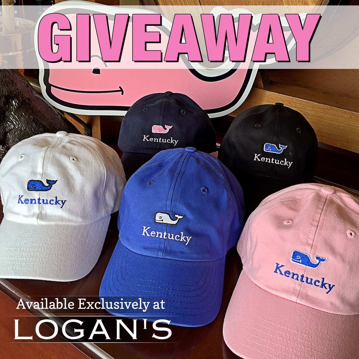 LogansOfLex's tweet photo. We're giving away a #Kentucky hat from @vineyardvines today- follow us &amp; retweet this to enter! #edsftg https://t.co/s5yiBwT7rh
