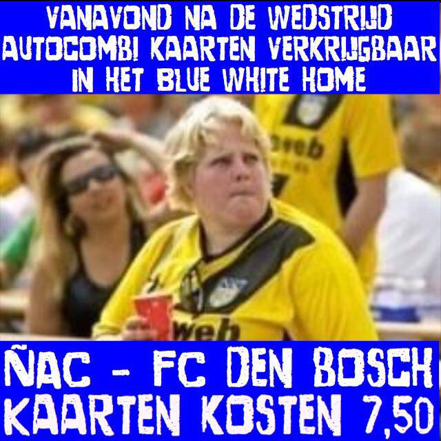 Home tot 23:30 geopend. DJ, spelers en bier aanwezig. Ook verkoop NAC uit (gepast betalen en (S)CC verplicht.