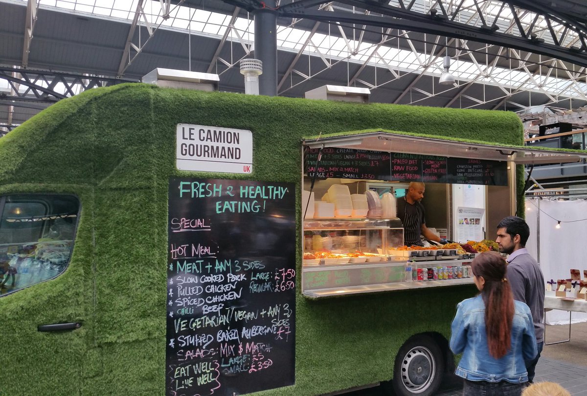 Best food in #SpitalfieldsMarket today. <a href="/LeCamionUK/">Le Camion Gourmand</a> delicious #veggie feast #AbsolutelyAmazing #LoveLondon