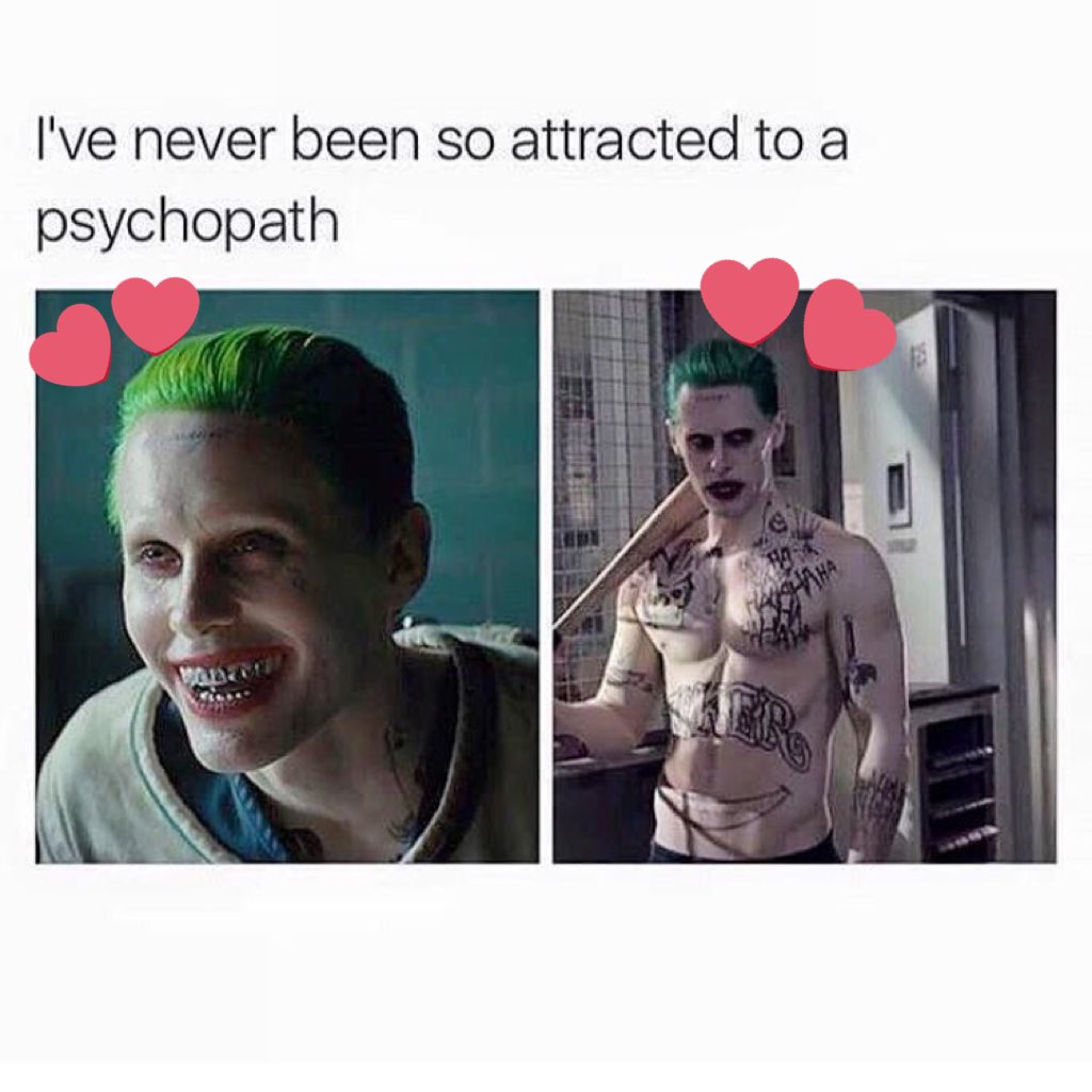 Hailey Depompei On Twitter I Never Knew How Attractive The Joker Was Jaredleto - suicide squad jared leto joker roblox