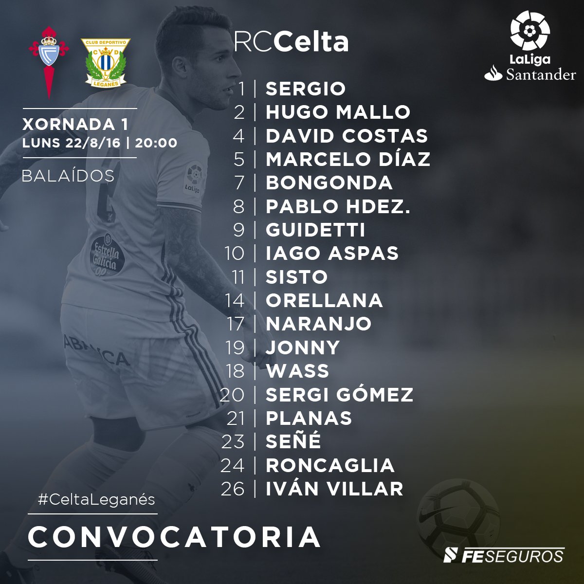 R.C. Celta 0-1 C.D. Leganés | Jornada 1ª Liga - Página 2 CqddXLhWYAEbXD1