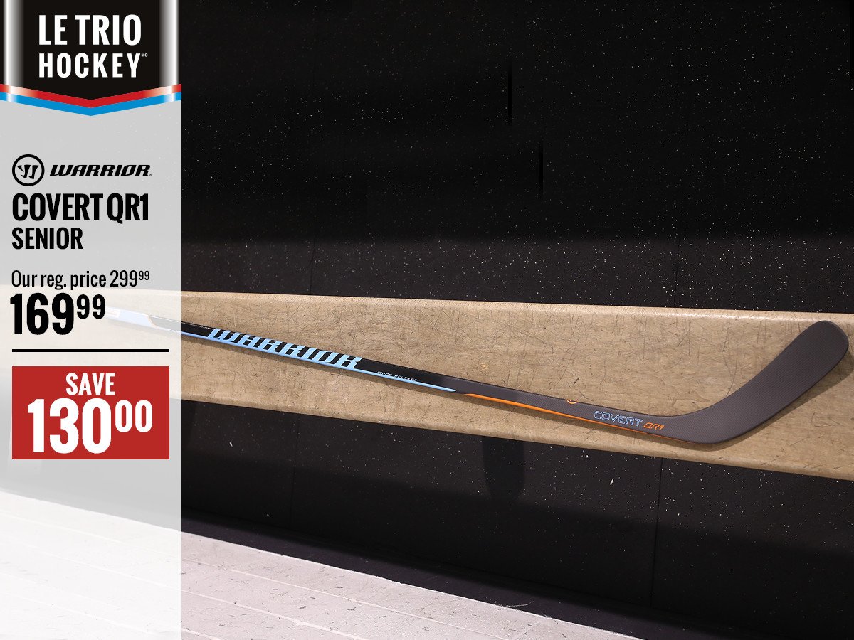 LeTrioHockey's tweet photo. Save $130 on the Warrior #CovertQR1 stick https://t.co/47Miw8Vh4c https://t.co/ZWxmAra155