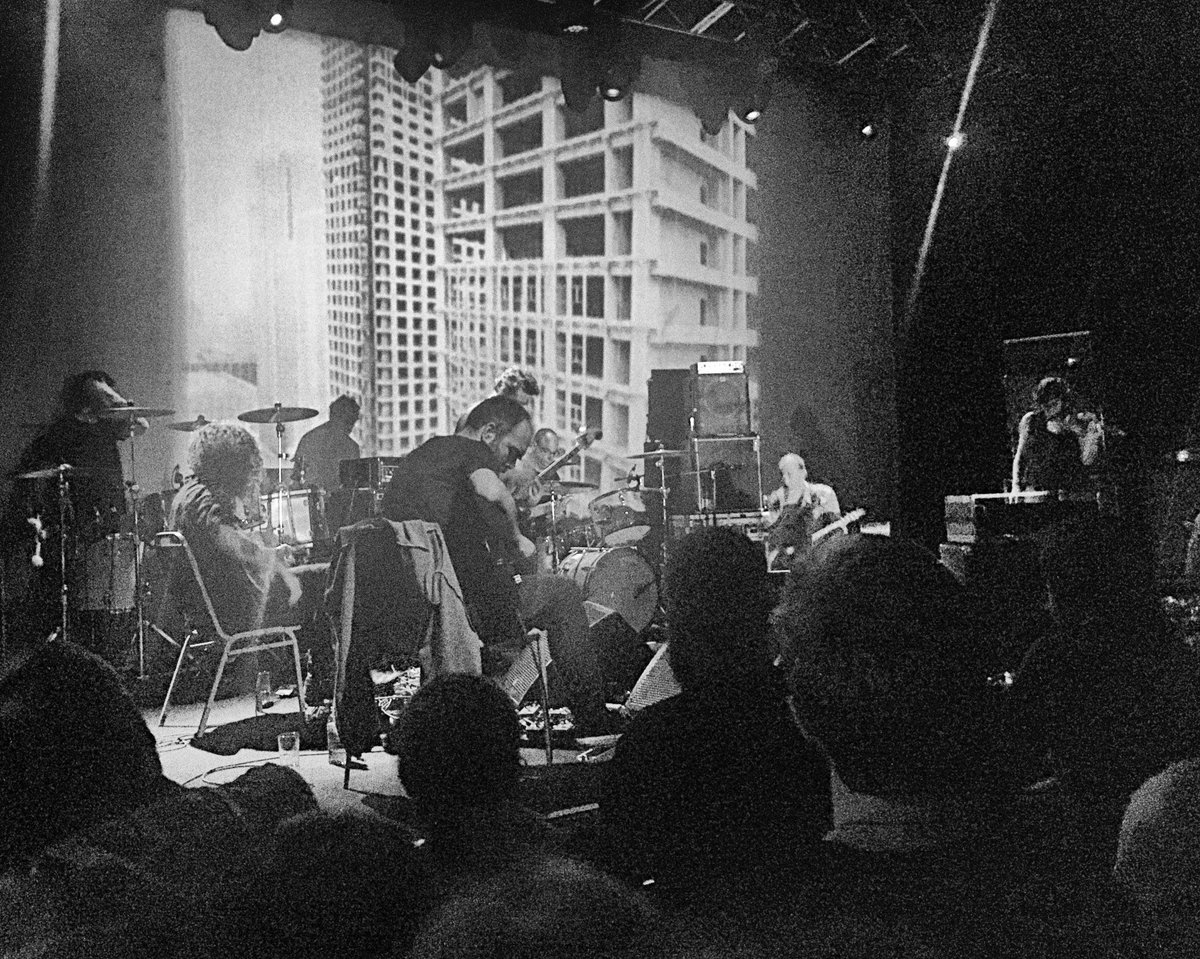 andrewflood's tweet image. Got to my 4th/5th Godspeed You! Black Emperor gig last night in @Vicar_Street - it’s an ideal #postrock venue size
