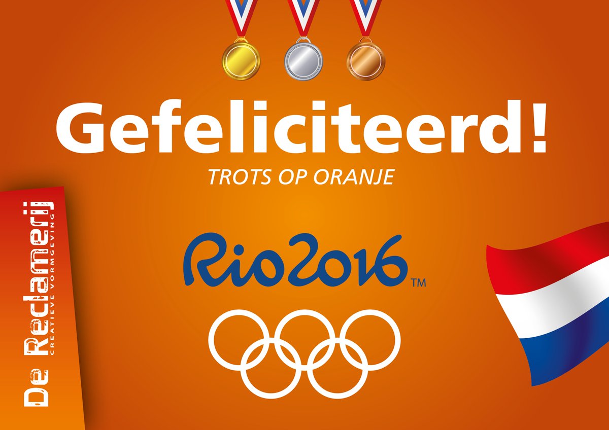 De Olypische Spelen zijn vannacht afgesloten. We feliciteren de medaillewinnaars met het behaalde resultaat! #oranje