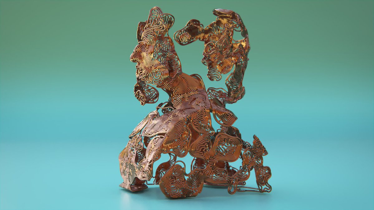 Some walk the line. We grow the line. Differentially. In today's tutorial: entagma.com/differential-l… <a href="/sidefx/">SideFX</a> #houdini