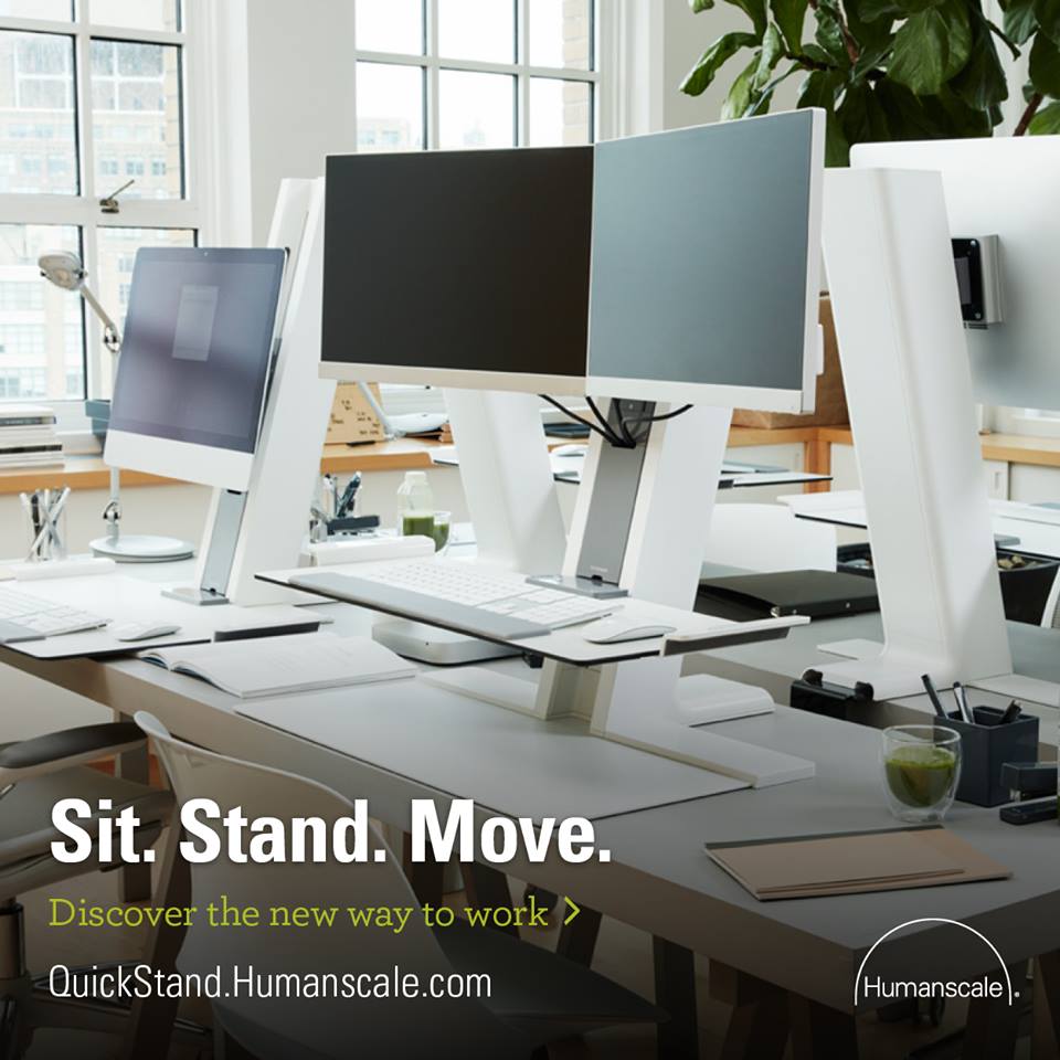 FormfuncStudio's tweet photo. Sit. Stand. Move. Discover the new way to work. Learn more: https://t.co/hPHCVF0AdO #QuickStand #Office #Ergonomics https://t.co/eH2tXtGa4b