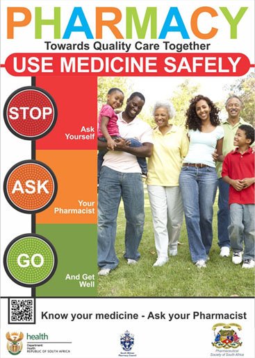 Ruth_Lancaster_'s tweet photo. Use Medicine Safely: pharmacy week 2016. Materials available  #pharmacyweek2016  https://t.co/3WfpyF7M4B @HealthZA https://t.co/g5nrbWq3US