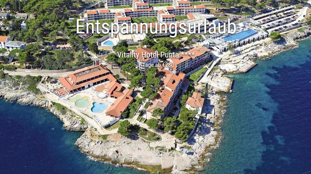 FitReisenNews's tweet photo. Deal der Woche: 20% #sparen im Vitality Hotel Punta in #Kroatien https://t.co/Ey8KwcYlFG #dealoftheweek https://t.co/A2coWa4umm