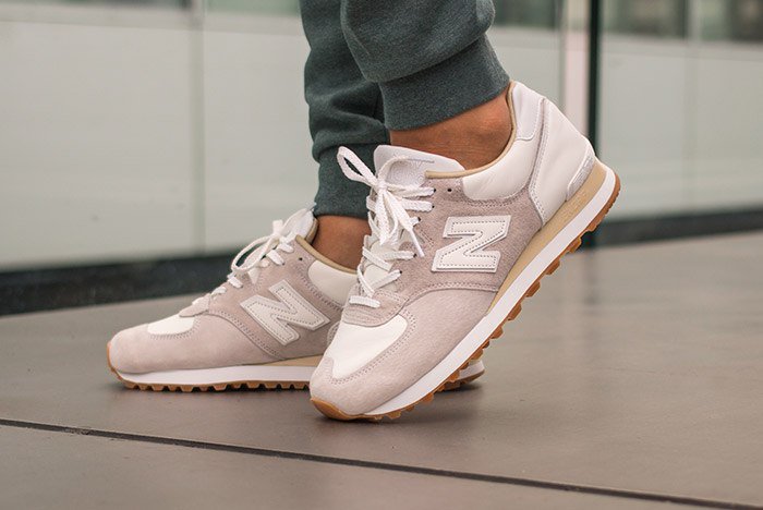 new balance 575 marble white