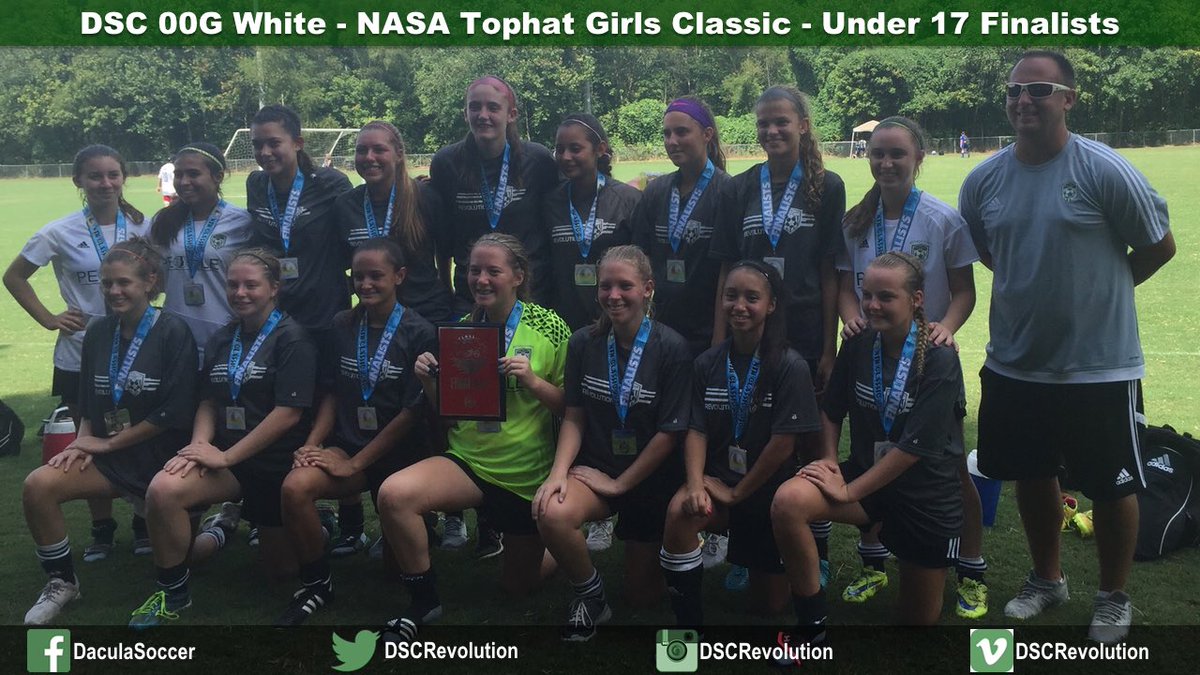 GSAsoccer's tweet photo. Congrats #DSCRevolution 00G White, parents, and coach Jason #JoinTheRevolution #DSCTrophyRoom https://t.co/dGoXCS6PNS