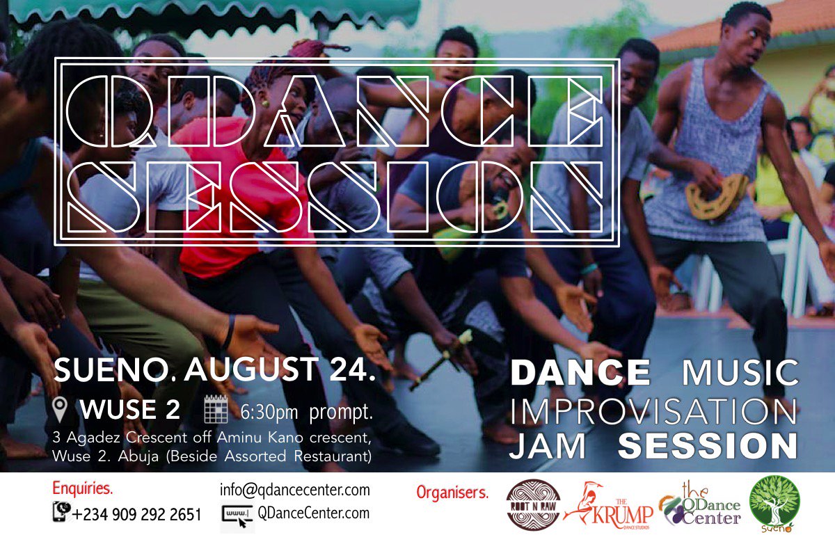 rootnraw's tweet photo. Q Dance Session
Live in Abuja..... Tell a friend
#rootnraw #retweet https://t.co/oLDE1oHPi8