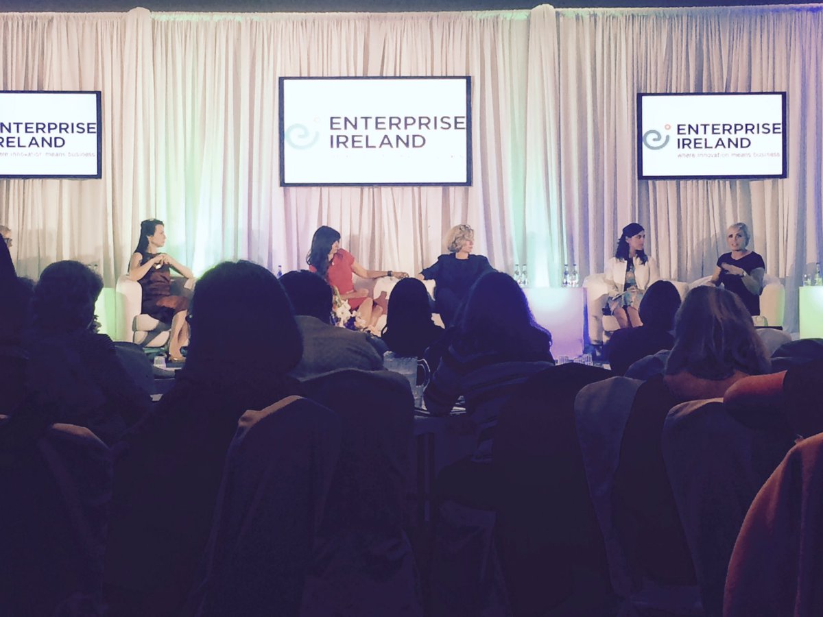 MariaWalshEU's tweet photo. Some say Roses are only 'lovely ladies', not fierce, independant and Irish leaders - check this panel. 4 πΉs. π #ibwc https://t.co/psZsgs6fBZ