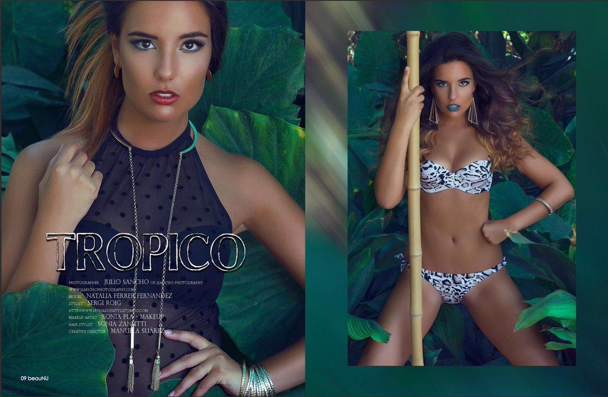 Ed. para #beauNu espectacular #tremendoequipo #adoromitrabajo #tropico #makeupbyme #mallorca #summertime #fashion