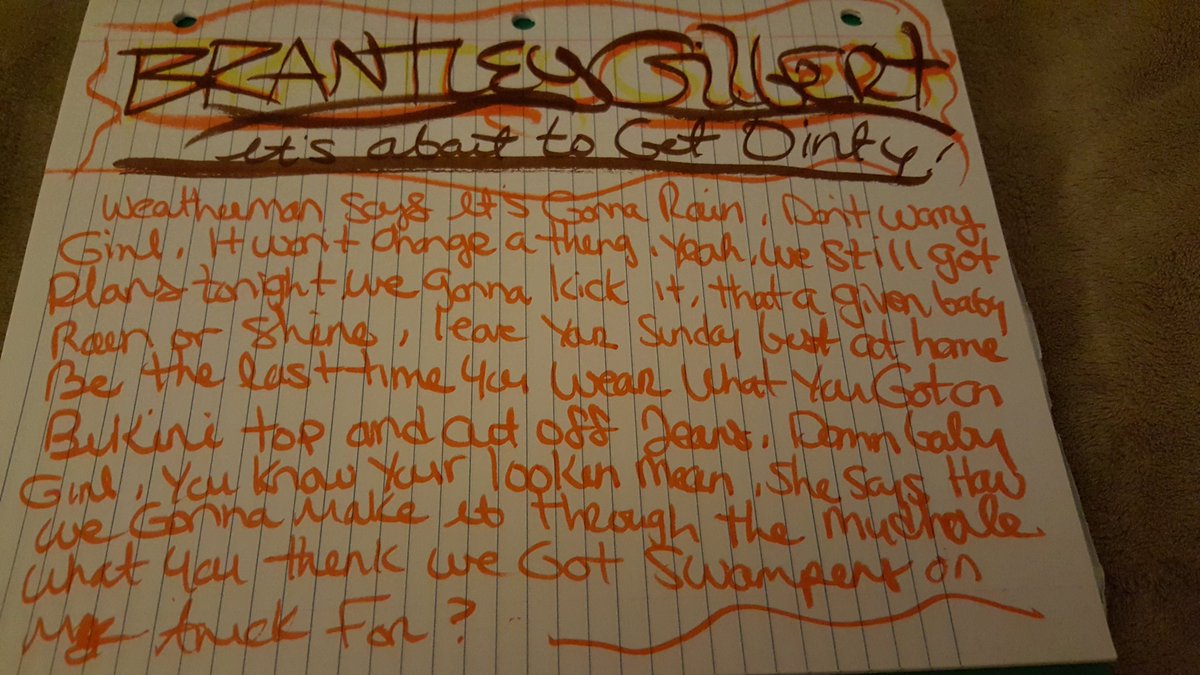 Brantley Gilbert It's About To Get Dirty Lyrics