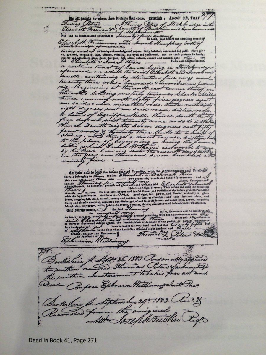 patsyharrisreg1's tweet image. Interesting Article on Mum Bett aka Elizabeth Freeman -Purchased property Stockbridge 1803 bit.ly/2bAgRr2