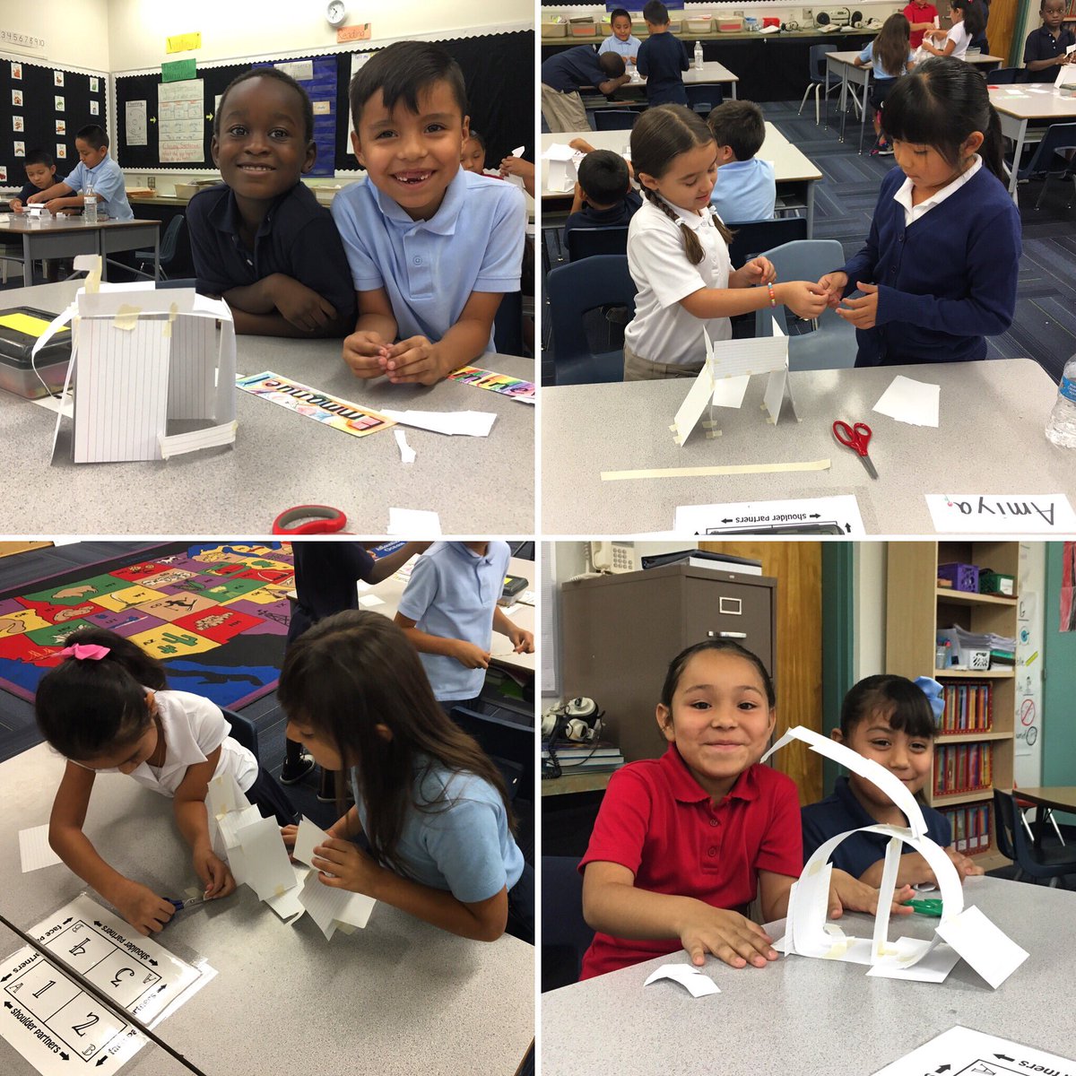 MissBishopRm1's tweet photo. Celebrating "Maker Monday" in room 1! #STEM #makermonday https://t.co/7juFr3aOme
