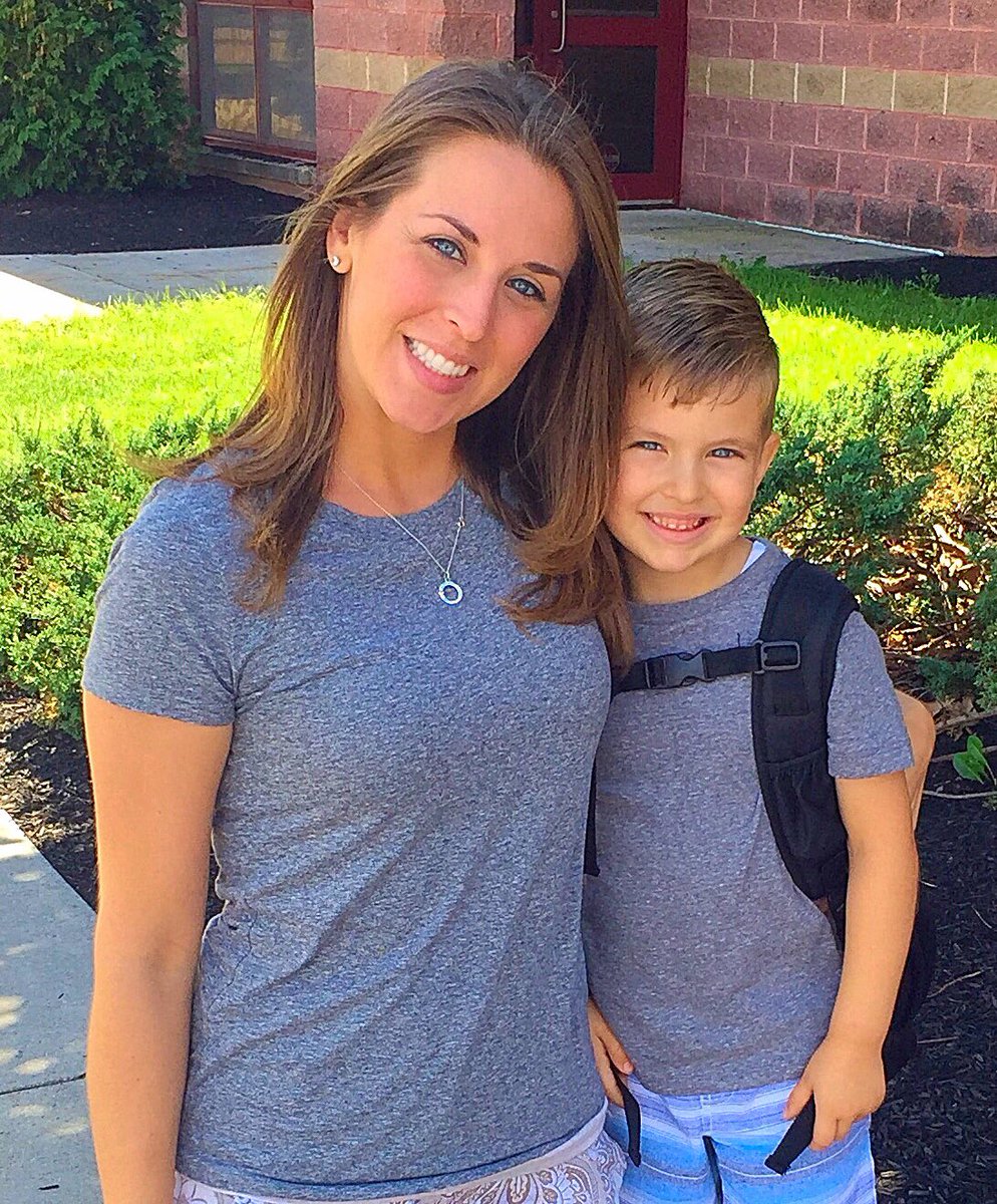 AmberEarhart's tweet photo. Kindergarten here he comes!! 😁 #SPHFirstDay https://t.co/NYSH02wGkm
