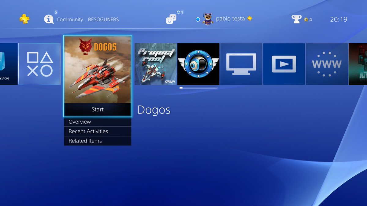 opqam's tweet photo. 3 friends together in #ps4 #dogos #bluerider #projectroot @opqam @RaveganOk https://t.co/R2meO3Vfye
