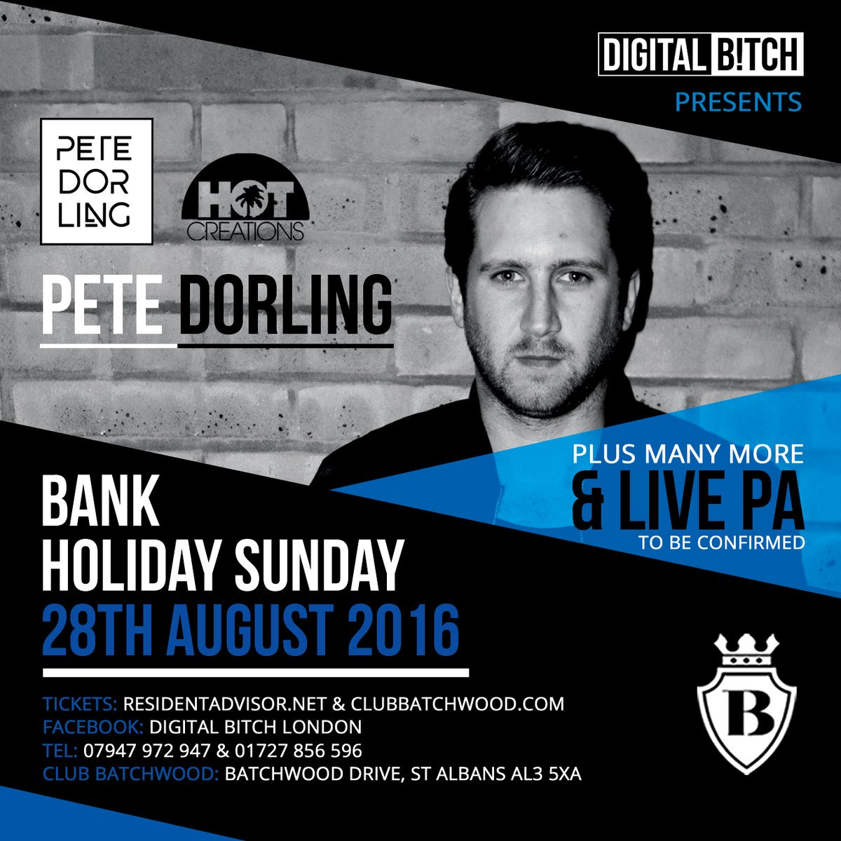 @RebeccaJamieso5 COME JOIN US THIS BANK HOLIDAY SUNDAY★CARNIVAL AFTER PARTY★CLUB BATCHWOOD★residentadvisor.net/event.aspx?858…