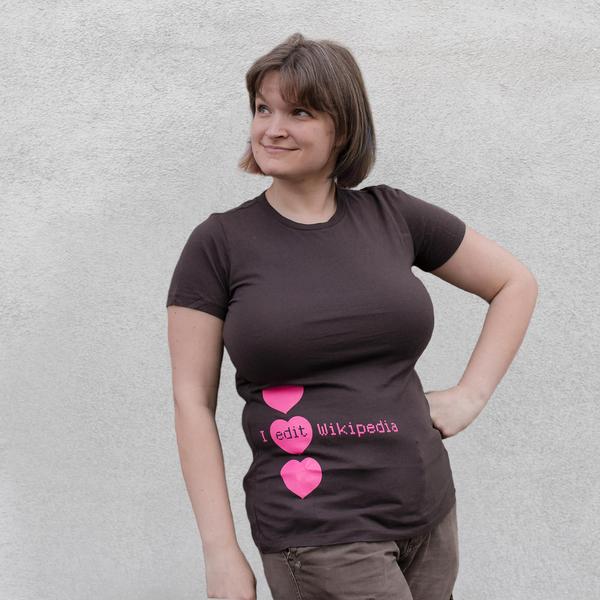 wikipediastore's tweet photo. Share your love for our editors with our 'I edit @wikipedia' chocolate brown heart t-shirt. #supportfreeknowledge https://t.co/rM0cTgxdzq