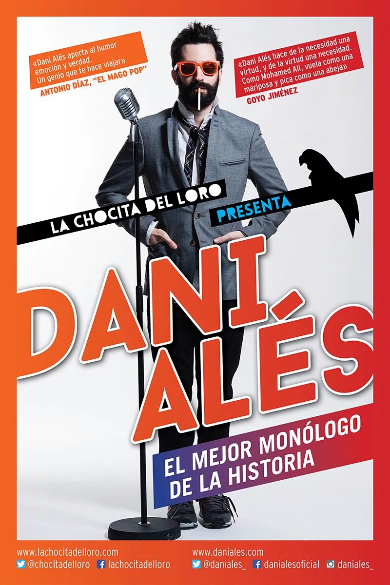 Mañana martes en #GranVía <a href="/daniales_/">Dani Alés</a> entradium.com/entradas/el-me… Si haces RT y eres follower sorteo de 10 entradas
