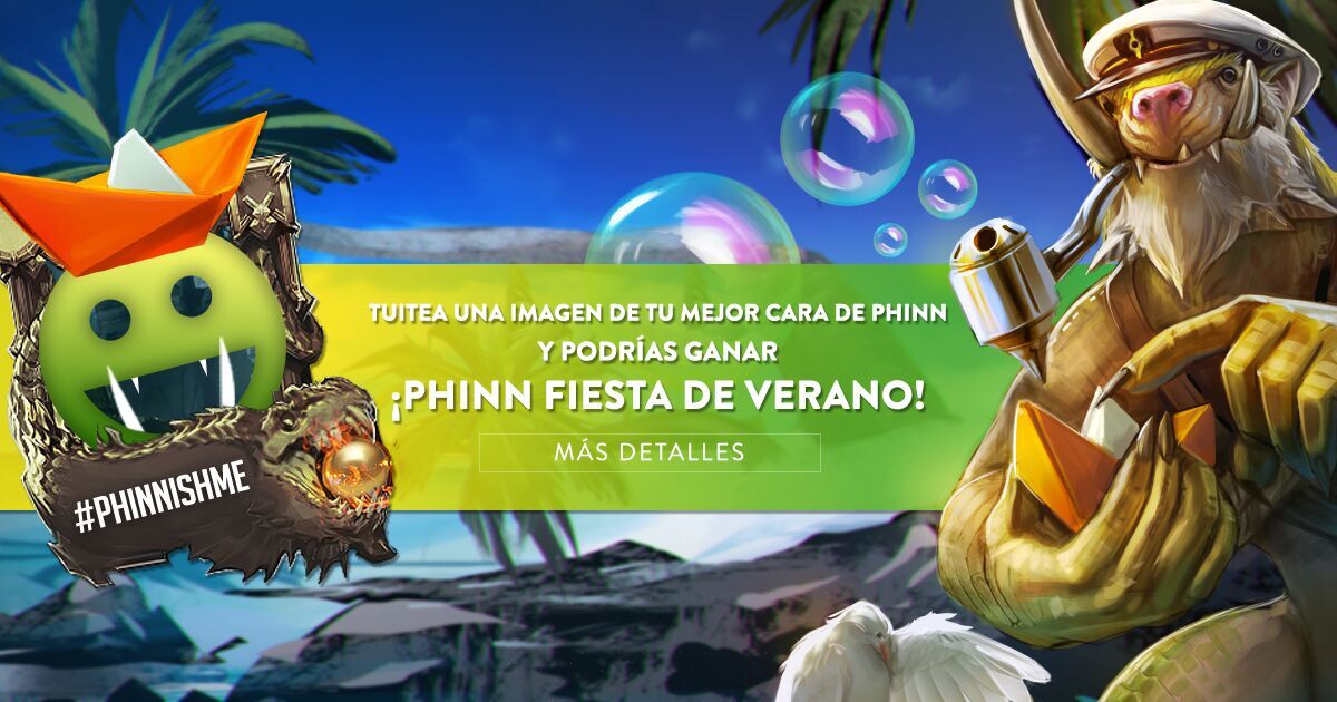 VaingloryES's tweet image. Participa en el nuevo concurso de esta semana!!
Lee las reglas aquí➜es.vainglorygame.com/news/summer-ph…