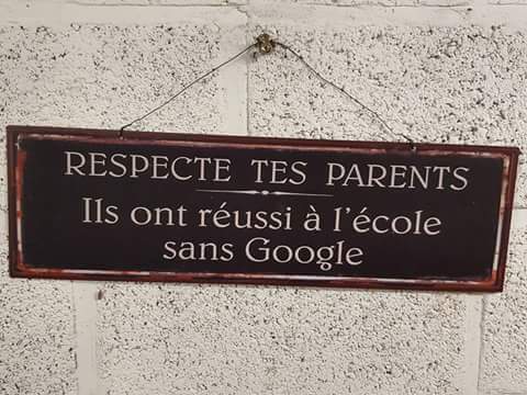 Bouquinovore's tweet photo. #SansGoogle ;) https://t.co/aHgTTzDfOI