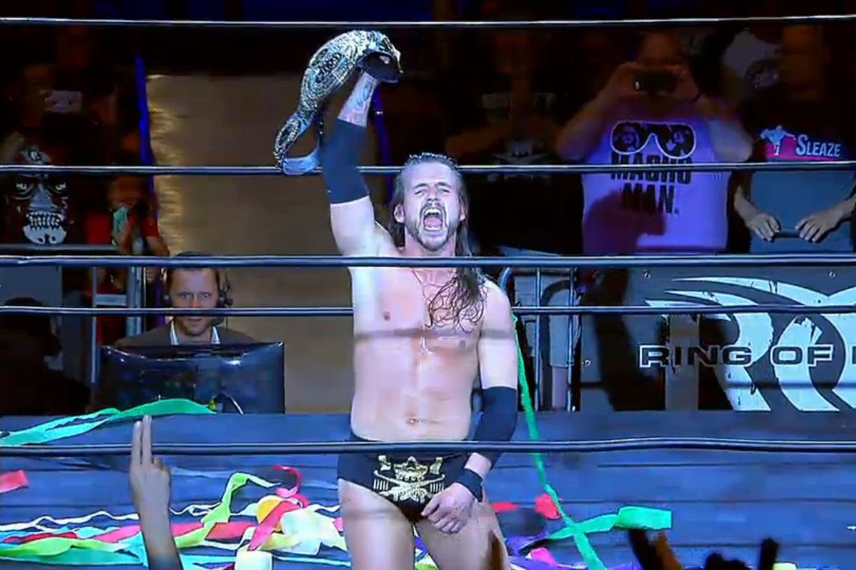 Resultado de imagem para adam cole roh world champion