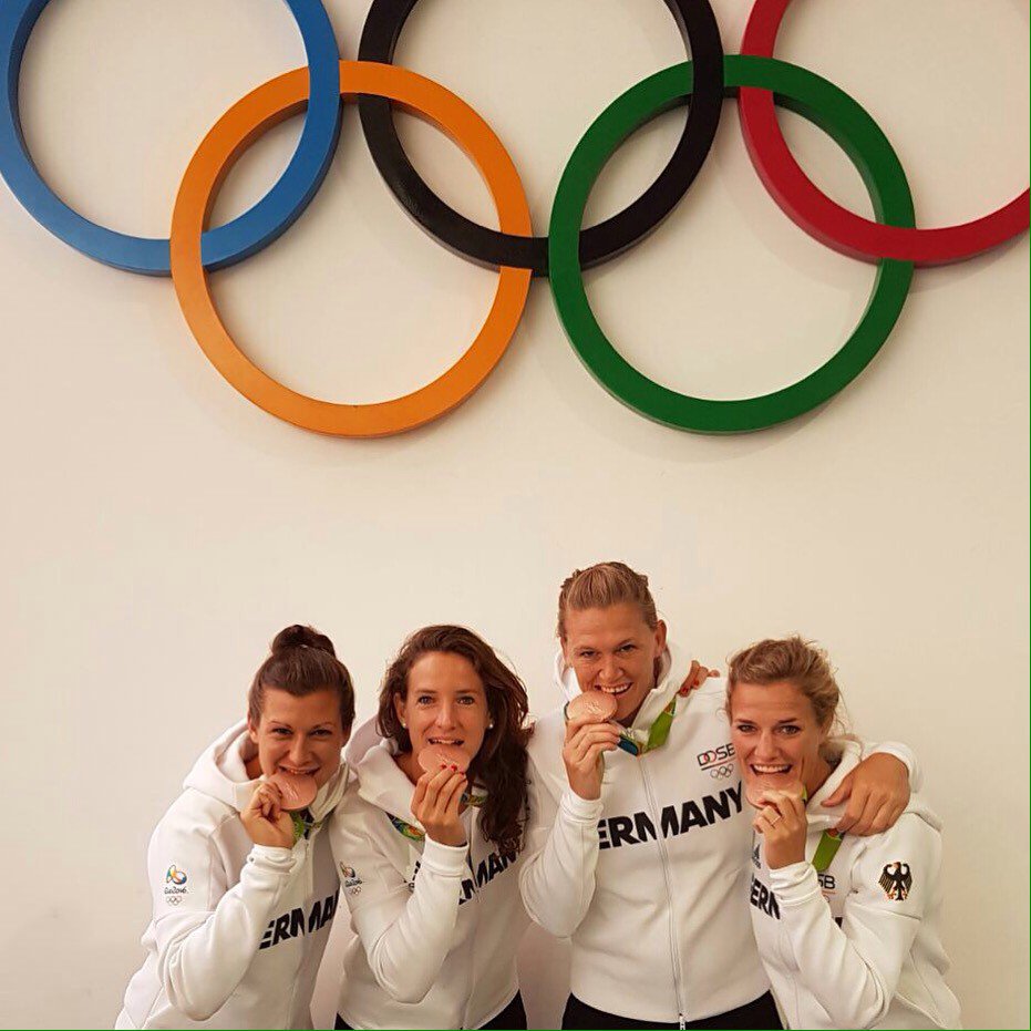 Bye bye Rio &amp; thank you for everything - quite sure we will never forget this summer... #WirfuerD @diedanas #rio2016