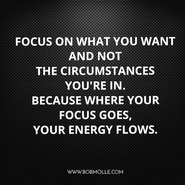bobmolle's tweet photo. Focus on what you want. #MondayMotivator https://t.co/zd70JjA8JD https://t.co/zbBjDgMXPE