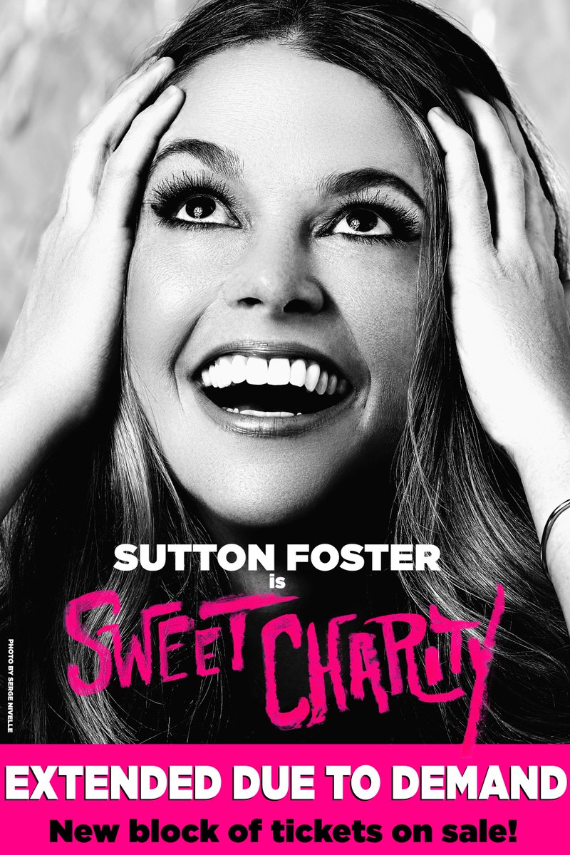 Sutton Foster to lead SWEET CHARITY Off-Broadway Revival!