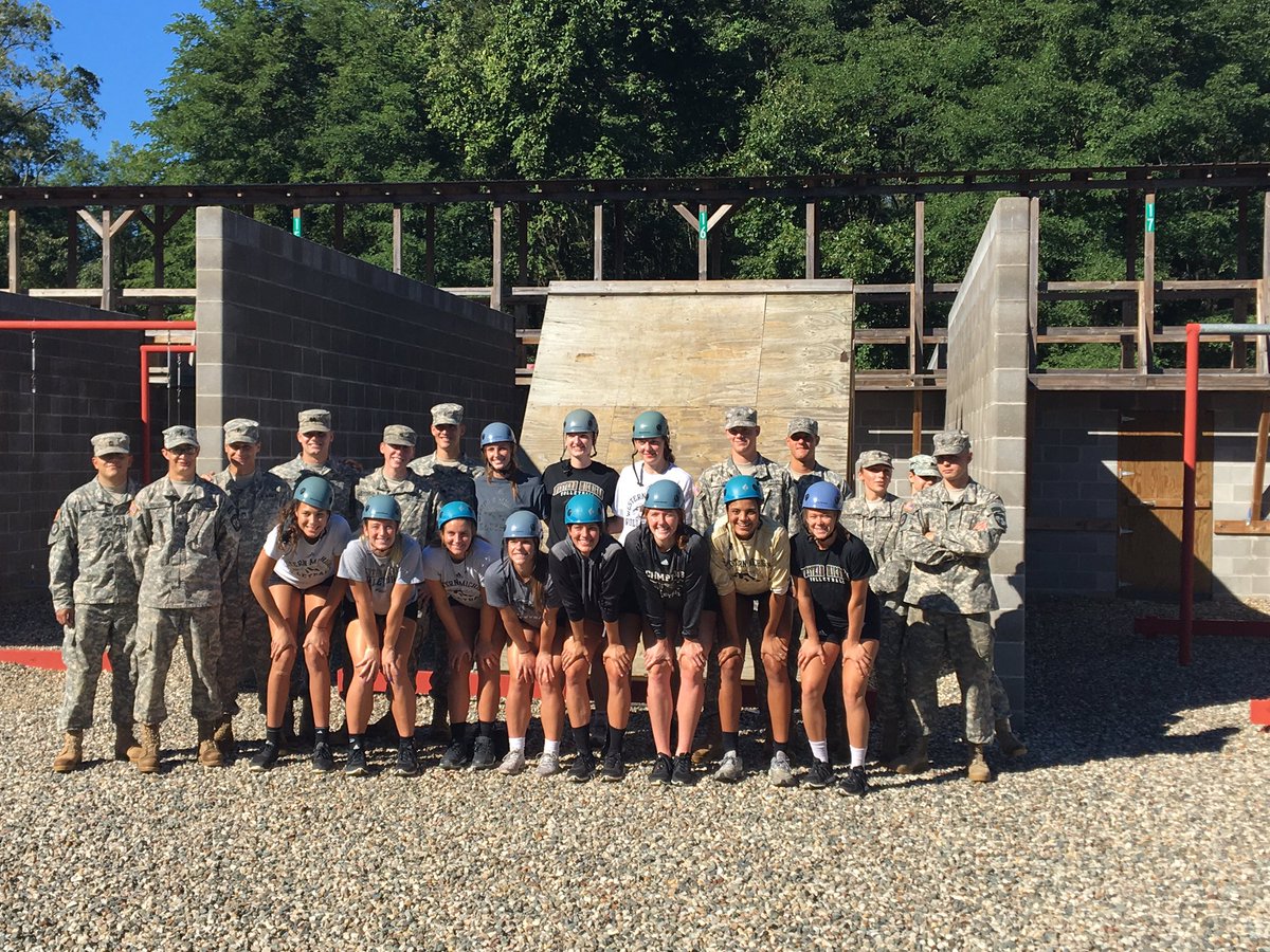Thank you <a href="/WMUROTC/">WMU ROTC</a> for a morning of leadership training!