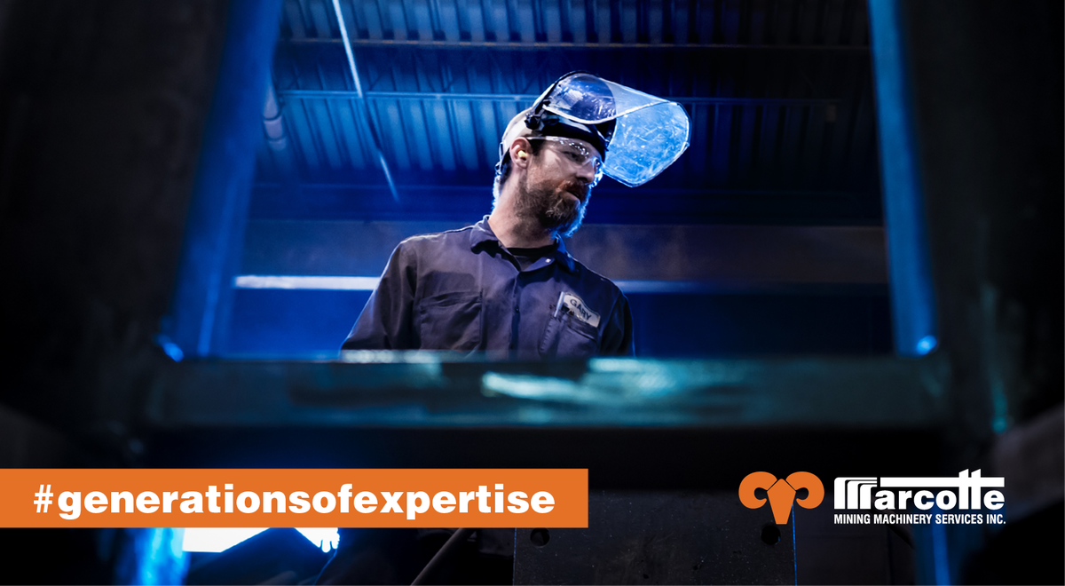 MarcotteMining's tweet photo. With Marcotte for 9 years, Gary Martin brings a new generation of expertise to our Team. #GenerationsofExpertise https://t.co/oJHYrncmVS
