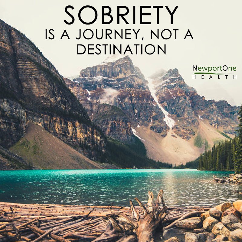 NewportOneHealt's tweet photo. Sometimes the hardest thing and the right thing are the same. Stay strong the view from the top is worth it! #sober https://t.co/UHA7qrs9bb
