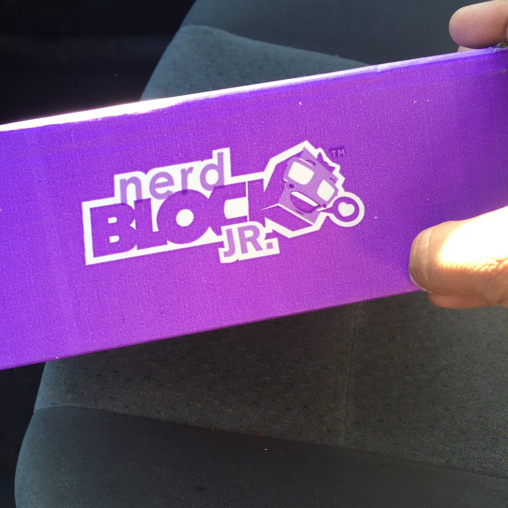 Arejayem15's tweet image. My daughter&apos;s #NerdBlockJR came in ☺️ Hope she loves it 🤓